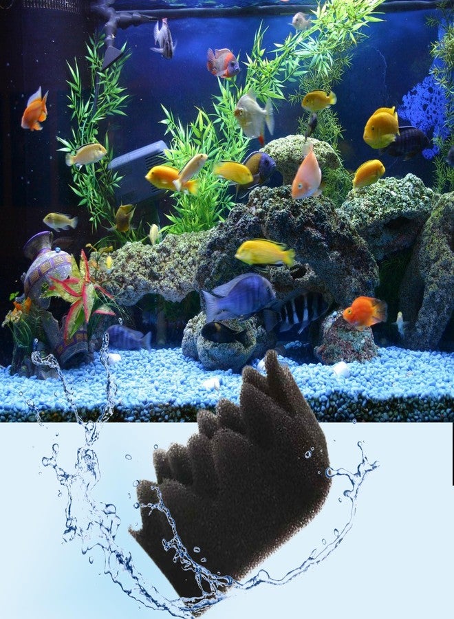 Qzbhct 4 Pcs Aquarium Bio Sponge Filter Pads for Hagen Fluval 304, 305, 306, 404, 405, 406 (A-237) Canister Filtration Systems - Image 4